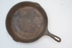 lot 77 image: cast iron pan