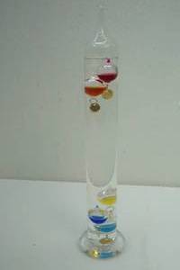lot 89 image: Galileo thermometer
