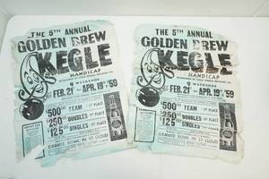 lot 102 image: vintage advertising posters