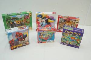 lot 180 image: childrens puzzles