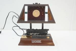 lot 203 image: locomotive lamp