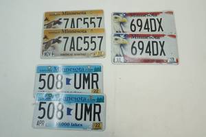 lot 257 image: license plates