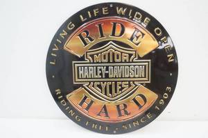 lot 292 image: Harley Davidson Ride Hard sign