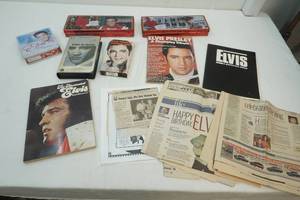 lot 301 image: Elvis memorabilia