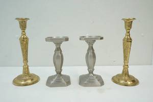 lot 315 image: candle sticks