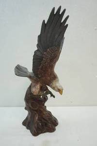 lot 334 image: Eagle statue