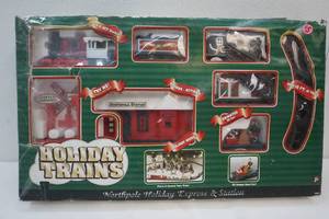 lot 337 image: North Pole Holiday Express and Station