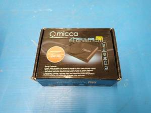 lot 20 image: Micca&nbspSpeck G2 Digital Media Player with power adapter and remote