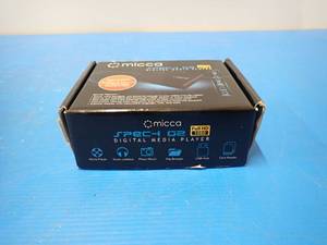 lot 21 image: Micca&nbspSpeck G2 Digital Media Player with power adapter and remote