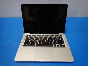 lot 33 image: Apple&nbspMacBookPro7,1 A1278 MC374LLA &nbspINTEL(R) CORE(TM)2 DUO CPU P8600  2.40GHZ  4GB DDR3 RAM  250GB HD  13.0 screen with 1280 x 800 resolution  No Battery  Includes charger