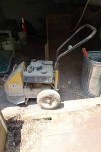 lot 3 image: Stone CG100 8HP Gas Walk Behind 10 Concrete Grinder