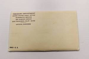 lot 11 image: 1965 U.S.  Mint Uncirculated Coin Large Set