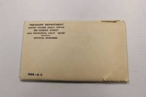 lot 12 image: 1968 U.S. Denver & Philadelphia Mint Uncirculated Coin Large Set