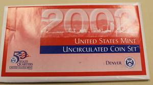 lot 70 image: 2002 U.S. Denver Mint Uncirculated Coin Set