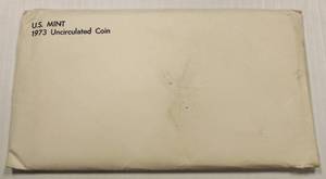 lot 53 image: 1973 United States Denver & Philadelphia Mint Uncirculated Coin Set