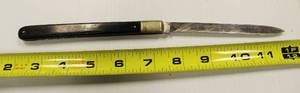 lot 62 image: solingen German long folding knife Approx. 10