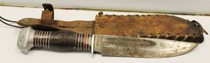 lot 99 image: Remington Dupont RH 36 UMC Vintage Knife 1925 - 1932 With Sheath