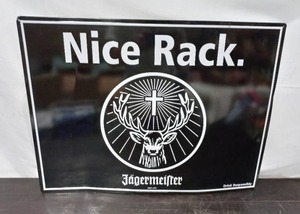 lot 25 image: Jgermeister Metal Bar Sign