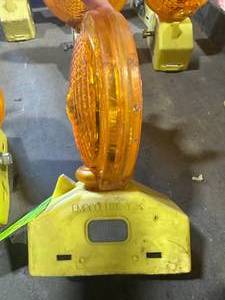 lot 10 image: Barricade Lights - Set of (2)