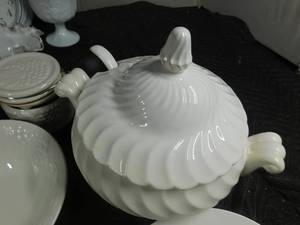 lot 127 image: white dishes