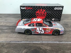 lot 268 image: 2002 Mac Tools Team Caliber Nascar Kyle Petty #45 Dodge  8th Annual Charity Ride Across America 124 scale die cast stock car