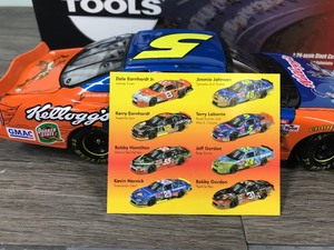 lot 283 image: 2002 Mac Tools Nascar Terry Labonte #5 Monte Carlo Kellogs  Looney Tunes Rematch 124 scale die cast stock car