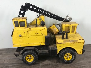lot 299 image: Vintage Mighty Tonka Crane With Clam Bucket Shovel