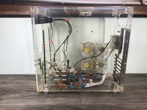 lot 368 image: Clear computer case with components