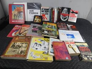 lot 205 image: Box of soft and hard cover fascinating books