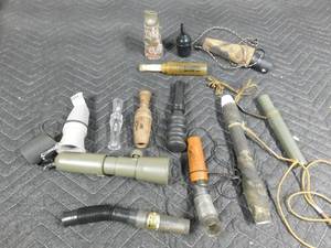 lot 222 image: Duck and deer calls