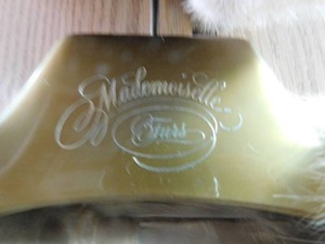 lot 242 image: Vintage fur and leather coat and hat