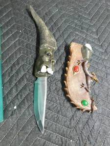 lot 249 image: Billy Bob knife and sheath