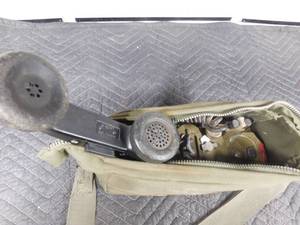 lot 406 image: Military telephone
