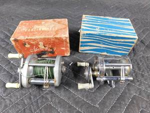lot 437 image: 2 Vintage casting reels