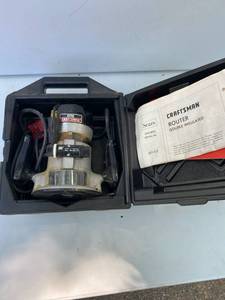 lot 40 image: Craftsman Router