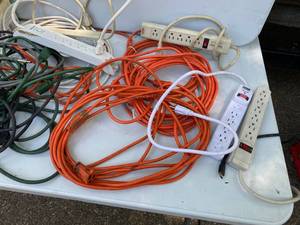 lot 42 image: Electrical cords and more