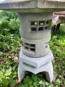 lot 80 image: Cement Garden Pagoda