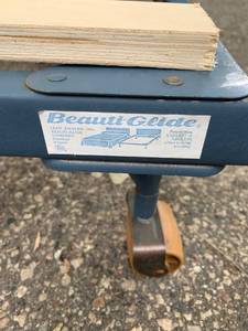 lot 84 image: Adjustable Bed Frame with Wheels
