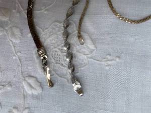 lot 90 image: Sterling Silver Chains
