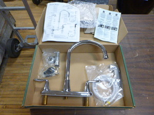 lot 73 image: New American Standard Colony Soft Kitchen Faucet