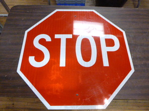lot 87 image: Reflective Stop Sign