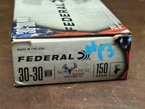 lot 13 image: (20) Rounds Federal Non-Typical Whitetail .30-30 150grain SP-FN