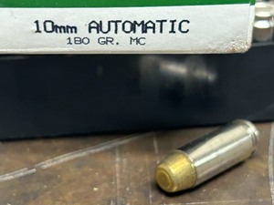 lot 23 image: (50) Rounds Remington 10mm-Auto 180grain MC