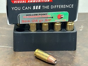 lot 29 image: (20) Rounds Streak 9mm-Luger 124grain JHP Non-Incendiary