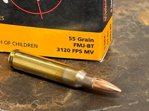 lot 183 image: (20) Rounds PMC X-TAC 5.56mm 55grain FMJ-BT