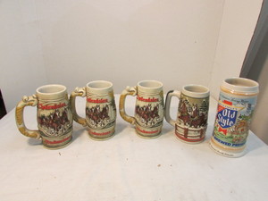 Vintage Collectable Beer Mugs