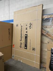 lot 1 image: DNP Super Nova SuperNova One 120 Widescreen 169 Video Projection Front Projector Screen - Silver - New in Box