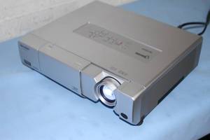 lot 5 image: Sharp PG-D40W3D Widescreen 4000-Lumen WXGA HD 3D Home Theater Projector  Projection System
