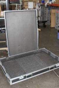 lot 24 image: Foam Lined Hard Sided ATA-Rated Shipping  Travel  Storage Case