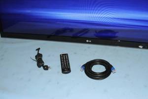 lot 52 image: LG 55 LED HD HDTV 1080p  Television  Display - Model 55LS4600